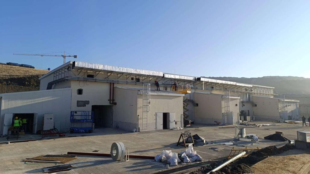 Endüstriyel tesis sahasına ait uygulama görseli